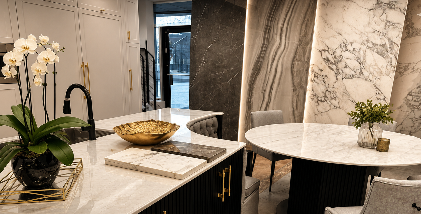 Unique Marble showroom interior